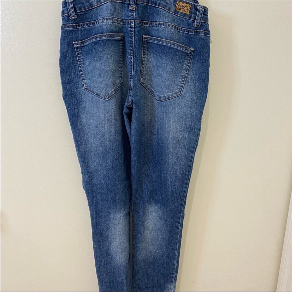 Almost famous jean overalls size 9 - Picture 4 of 8